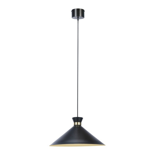 GoodHome Pendant Lamp Apennin 35W E27, black