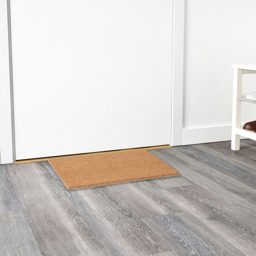 TRAMPA Door mat, natural, 40x60 cm