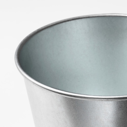 BINTJE Plant pot, galvanised, 9 cm