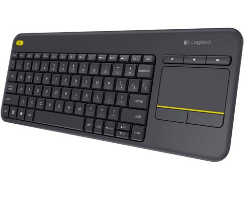 Logitech Wireless Touch Keyboard K400+ Black