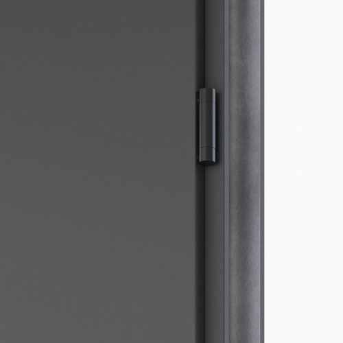 External Door O.K. Doors Temida Black P55 90, right, anthracite