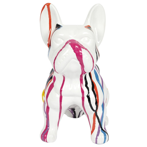 Decoration French Bulldog L, colour