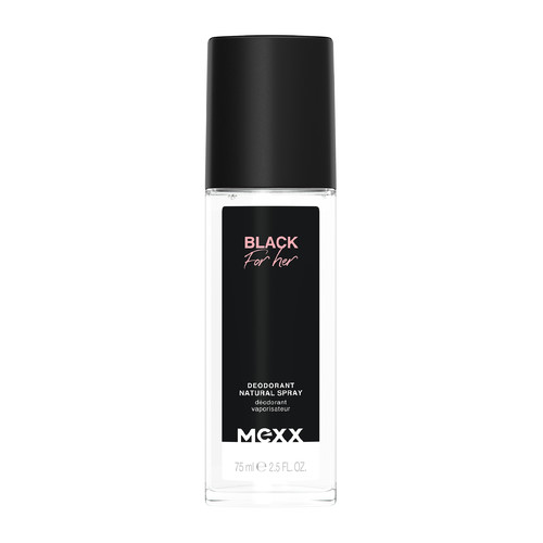 MEXX Deodorant Natural Spray Black for Her 75 ml