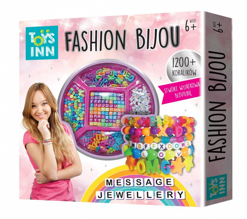 Toys Inn Fashion Bijou Message Jewellery Set 6+