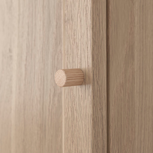 OXBERG Door, oak effect, 40x97 cm