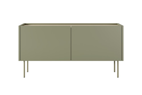 Two-Door TV Cabinet Desin 120, olive/nagano oak