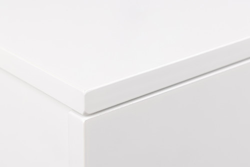 Wall-Mounted Nightstand Bedside Table Avignon, white