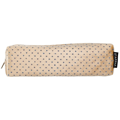 Tube Pencil Case Beige Cristal