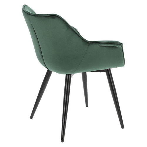 Upholstered Chair Lord, green