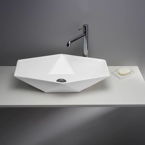 Wash Basin Sepio Royal 57 x 37 cm, white