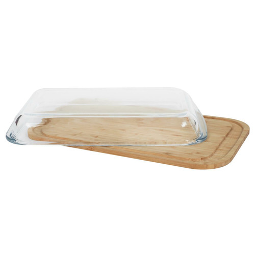 Dish with Lid Clear 41cm