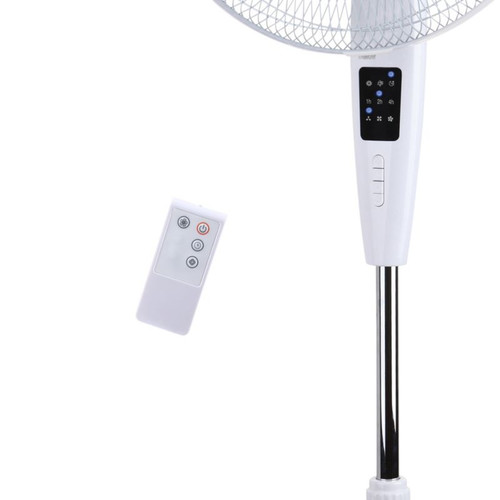 Standing Fan with Remote Control 40cm, white