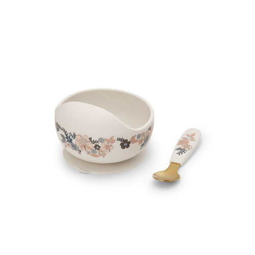 Elodie Details Silicone Bowl Set - Blue Garden