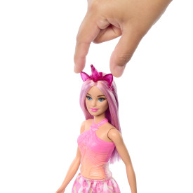 Barbie Unicorn Doll With Pink Hair HRR13 3+