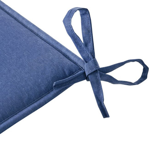 Seat Cushion Chair Pad Cocos, in-/outdoor, blue