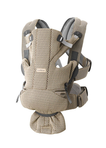 BABYBJÖRN - Baby Carrier Move - Grey Beige, 3D Mesh 0-15m