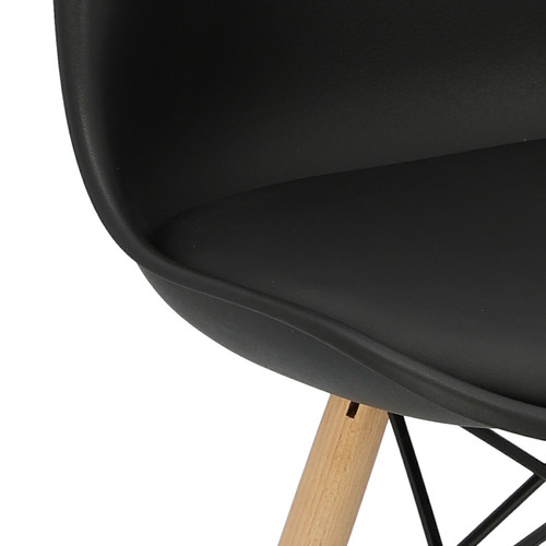 Dining Chair Norden DSW PP, black