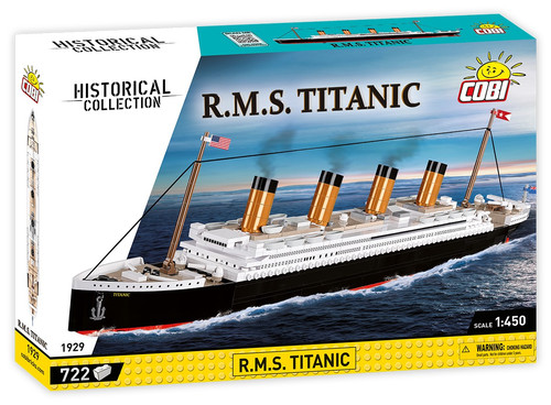 Cobi Blocks RMS Titanic 1:450 722pcs 8+