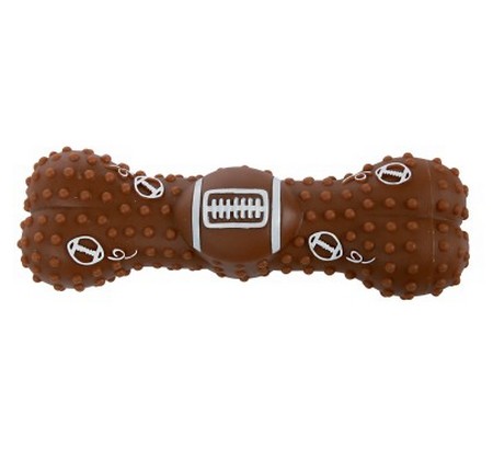 Zolux Vinyl Dog Toy Rugby Bone 15cm