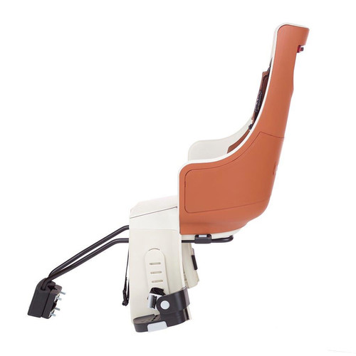 Bobike Bicycle Rear Seat Exclusive Maxi Plus 9-22kg, frame mount, cinnamon brown