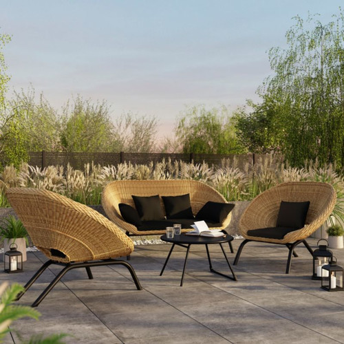 GoodHome Garden Outdoor Coffee Table Morillo 70 cm