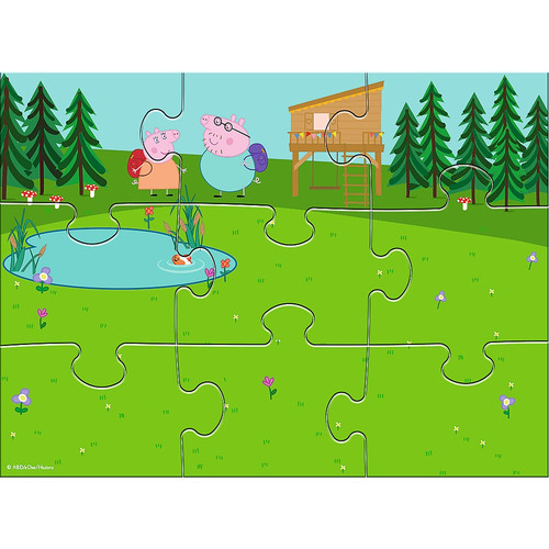 Trefl Primo Magnetic Children's Puzzle Set Peppa Pig 3+