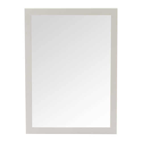GoodHome Bathroom Mirror Perma 70 x 50 cm, grey frame