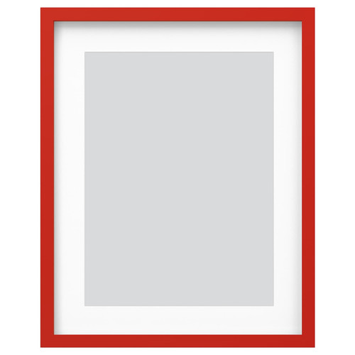 RÖDALM Frame, red, 40x50 cm