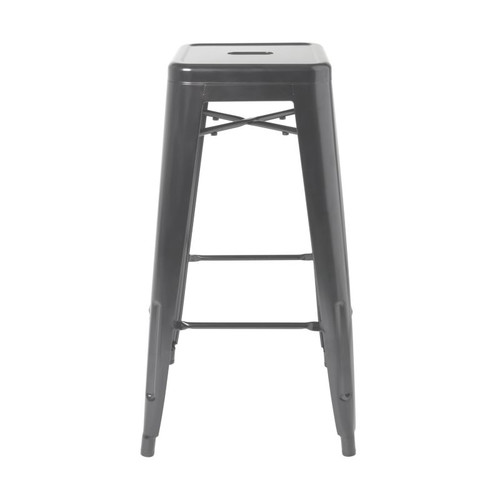 GoodHome Bar Stool Branza, grey