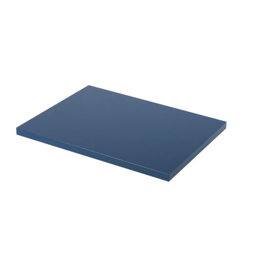 GoodHome Bathroom Countertop Perma 60 x 45 cm, dark blue