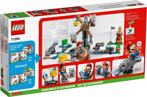 LEGO Super Mario Reznor Knockdown Expansion Set 8+