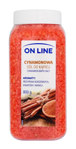 On LINE Bath Salt Cinnamon 800g