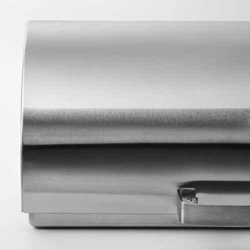 ORDNING Bread bin, stainless steel