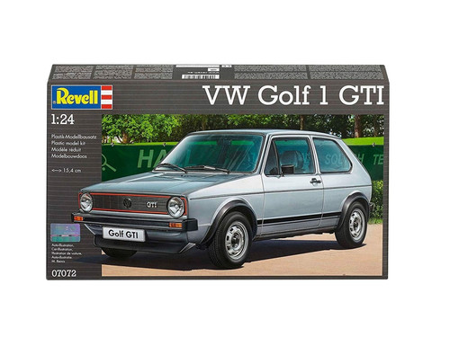 Revell Plastic Model Kit VW Golf 1 GTI 10+