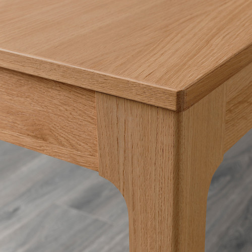 EKEDALEN Extendable table, oak, 180/240x90 cm