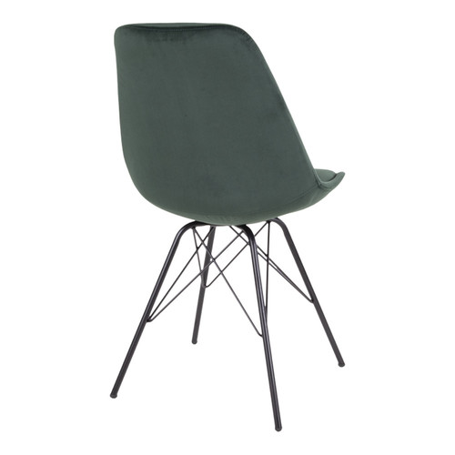 Chair Oslo Velvet, dark green