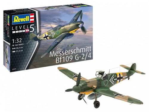 Revell Plastic Model Messerschmitt BF 109G-2/4 1:32 13+