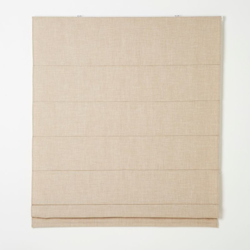 Roman Blind GoodHome Soyo 120x160cm, light beige