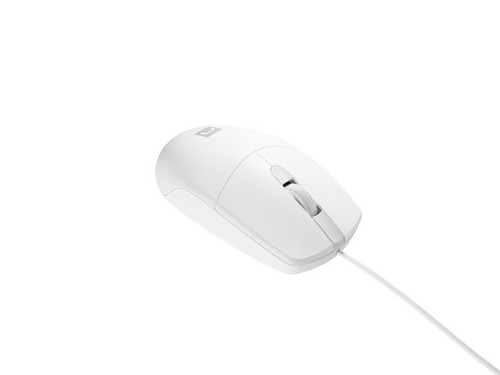 Natec Optical Wired Mouse Ruff 2 1000 DPI, white