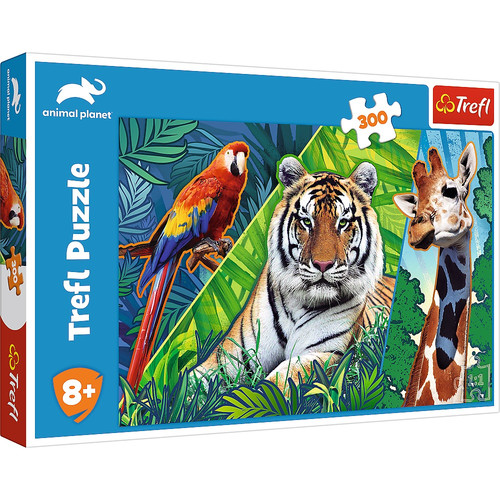 Trefl Children's Puzzle Animal Planet Amazing Animals 300pcs 8+