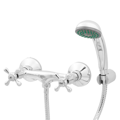 GoodHome Shower Set Etel, chrome