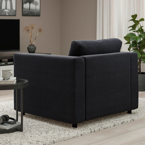 VIMLE Armchair, Saxemara black-blue