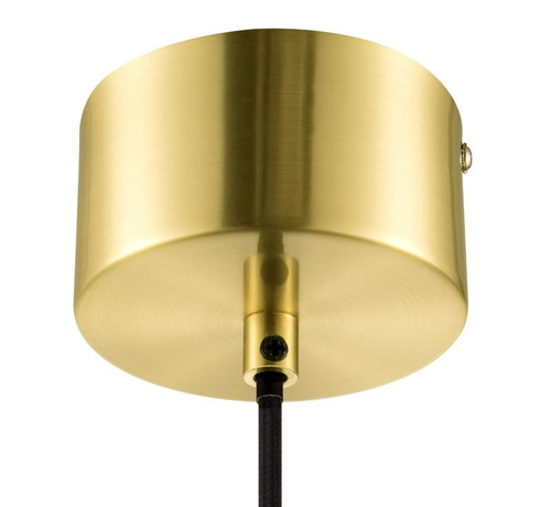 GoodHome Pendant Lamp Dacite E27, brass