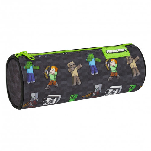 Pencil Case Barrel Minecraft 1pc