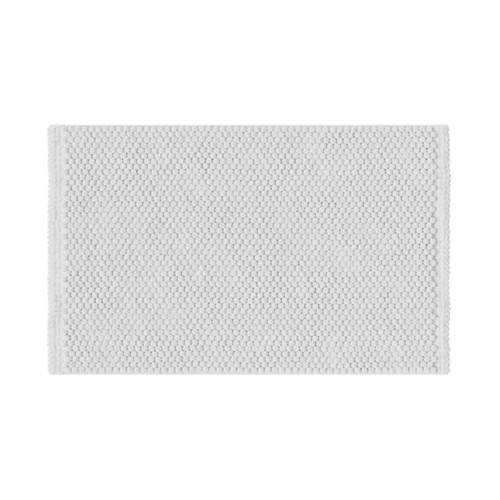 GoodHome Bath Mat Elland 50 x 80 cm, white