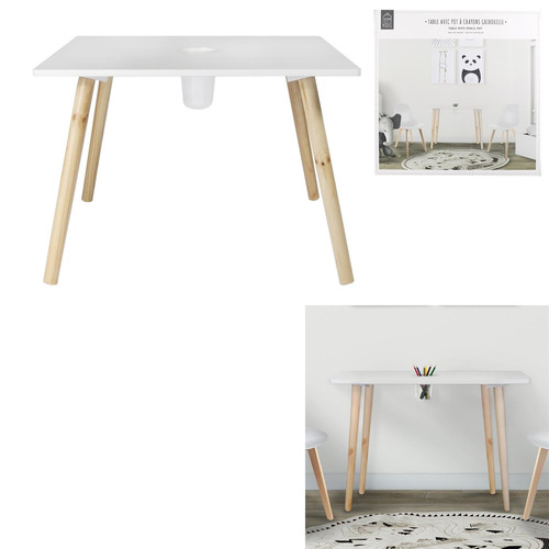 Children's Table with Storage for Crayons