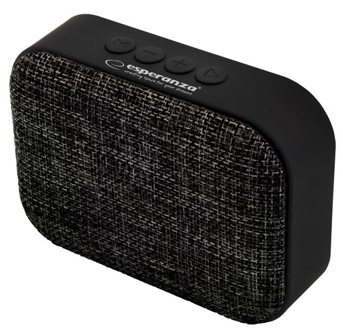 Esperanza Bluetooth Speaker with FM Radio Samba, black