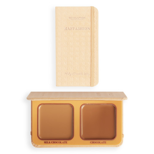 Makeup Revolution X Maffashion Cream Bronzer Duo Milky Chocolate Way Vegan