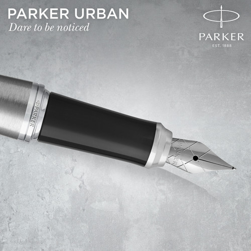 Parker Urban Metro Metallic CT Fountain Pen Gift Box