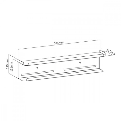 MacLean Storage Shelf 2in1 MC-904